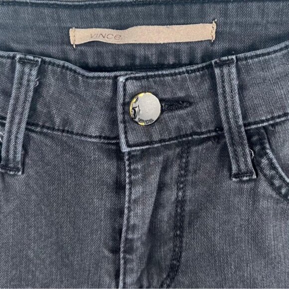 Vince. USA🇺🇸MADE Tencel Cotton Blend‎ Mid Rise Jeans Pants Size 26 - Picture 8 of 11